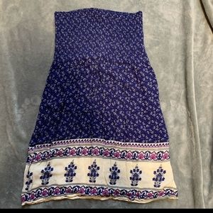 Summer time tube dress